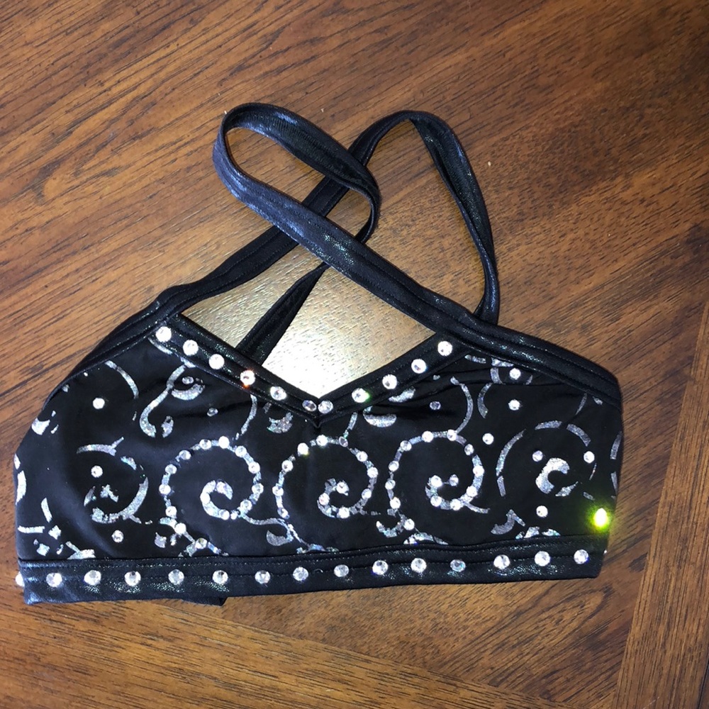 Details Dancewear child medium bra top (stoned)
